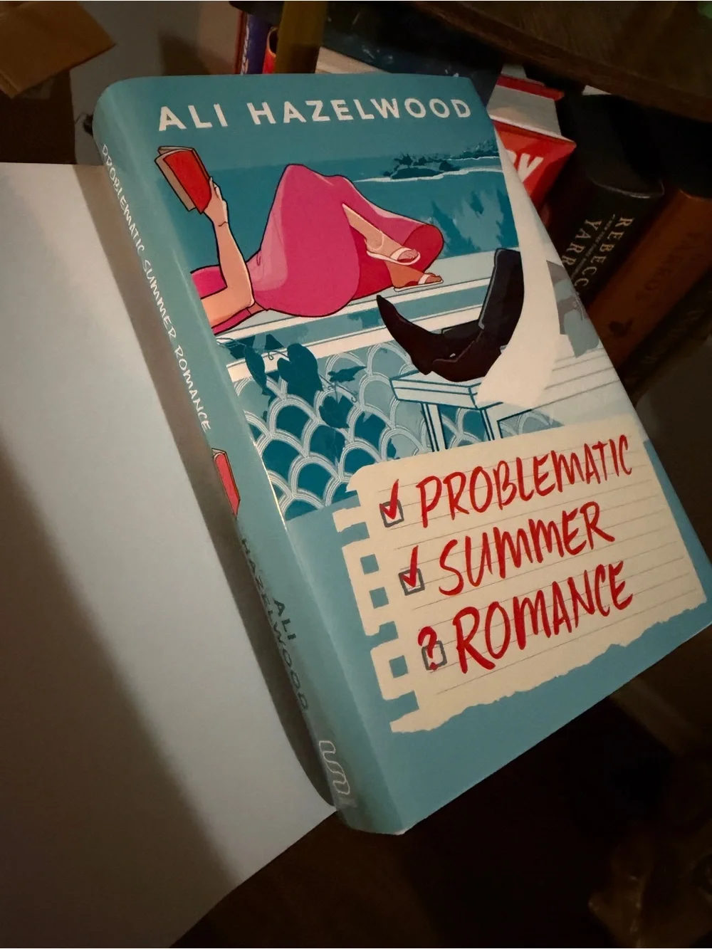 Afterlight Ali Hazelwood Problematic Summer Romance both Dust Jackets
